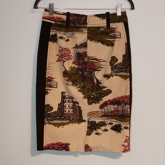 Cartonnier anthropology high waisted pencil skirt - Picture 4 of 5